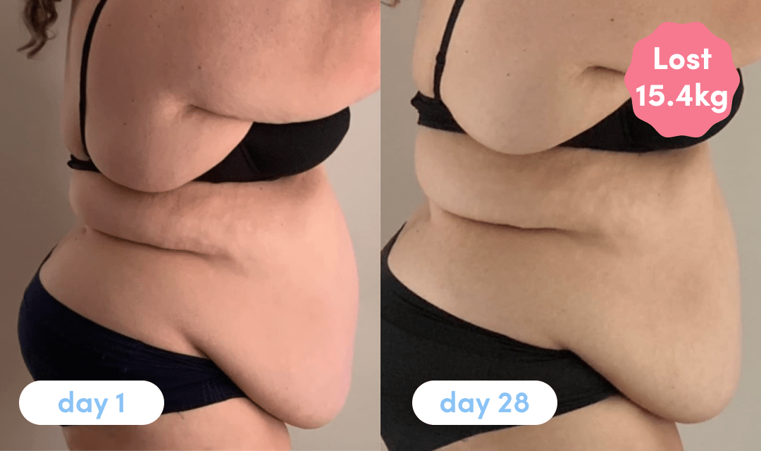Jessica F. - Taking Glow Shakes for 4 weeks - The Collagen Co.