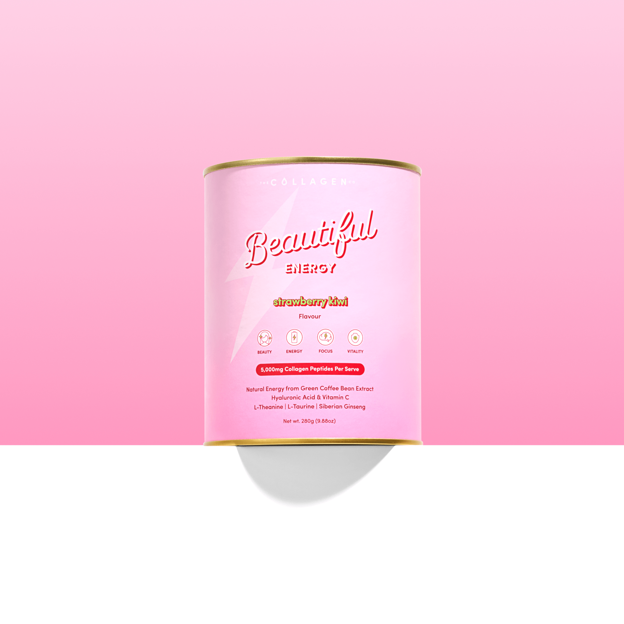 Strawberry Kiwi Beautiful Energy - 280g - The Collagen Co.