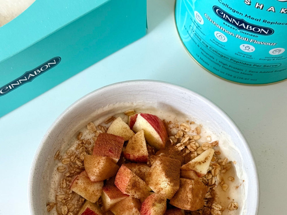 Apple cinnamon yoghurt bowl - The Collagen Co.