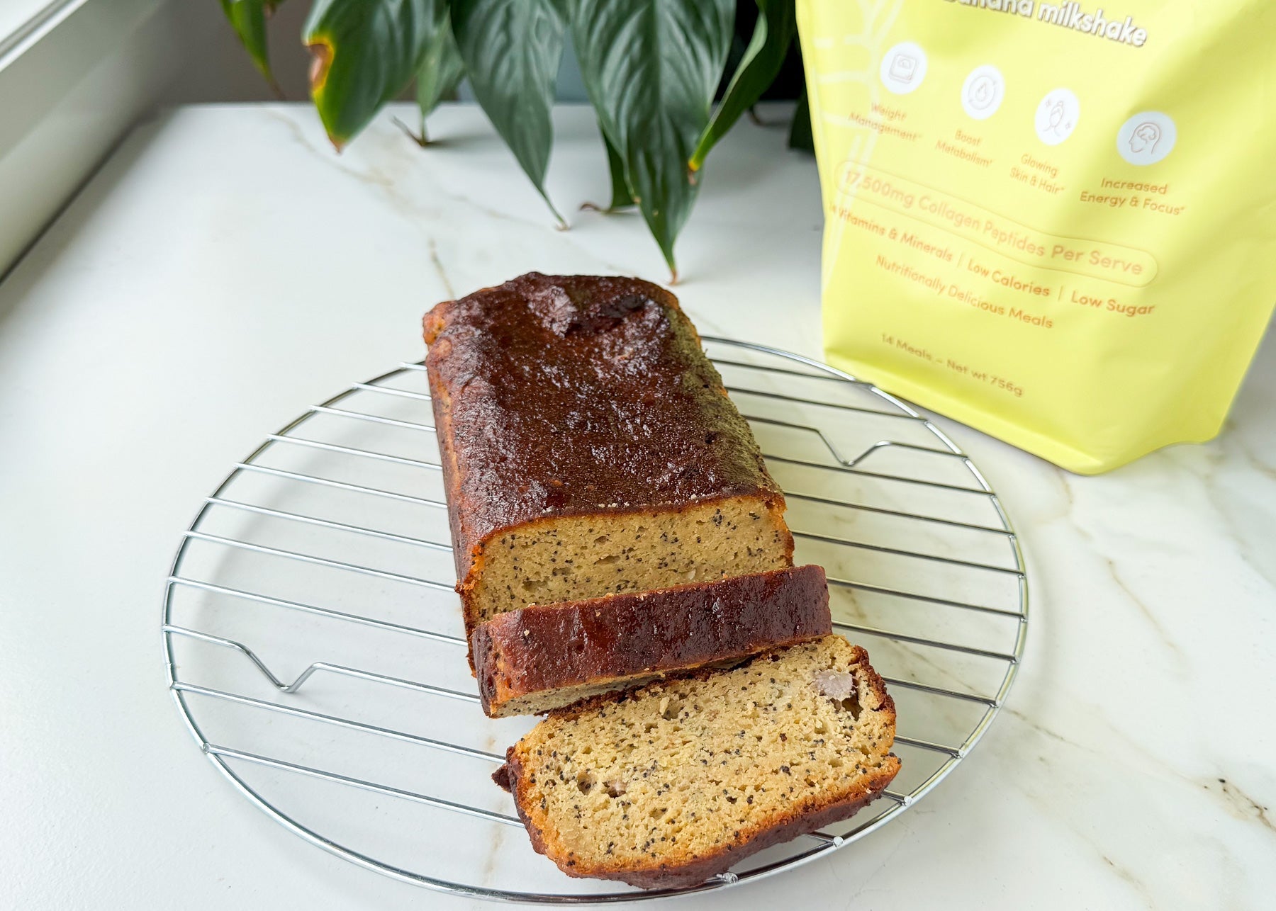 Banana Poppyseed Bread - The Collagen Co.