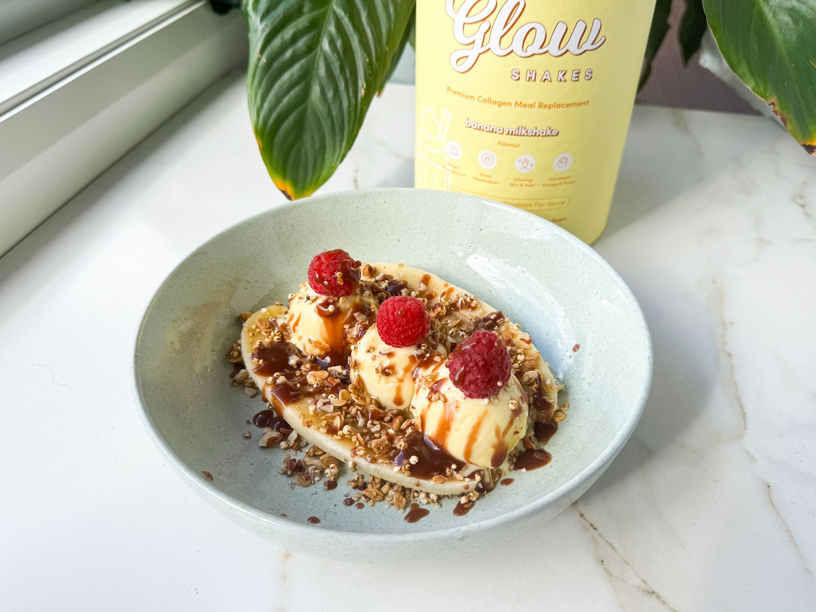 Banana Split Ninja Creami Ice Cream - The Collagen Co.