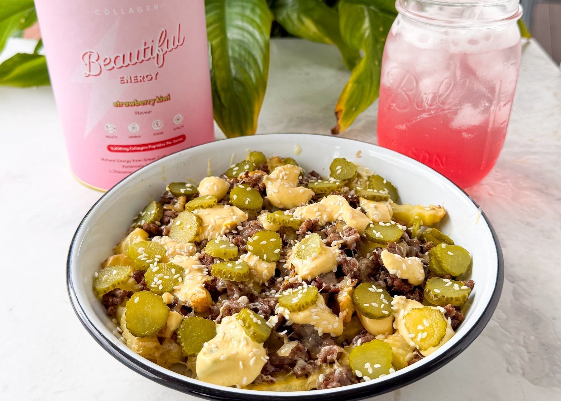 Big Mac Loaded Burger Fries - The Collagen Co.
