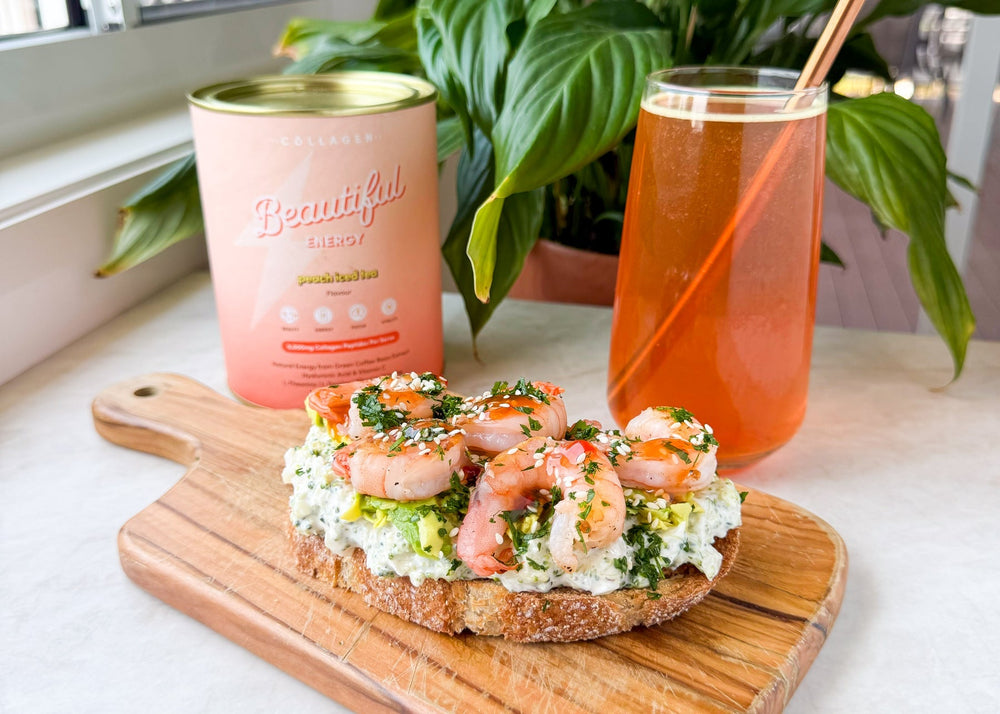 Broccoli Prawn Toast - The Collagen Co.