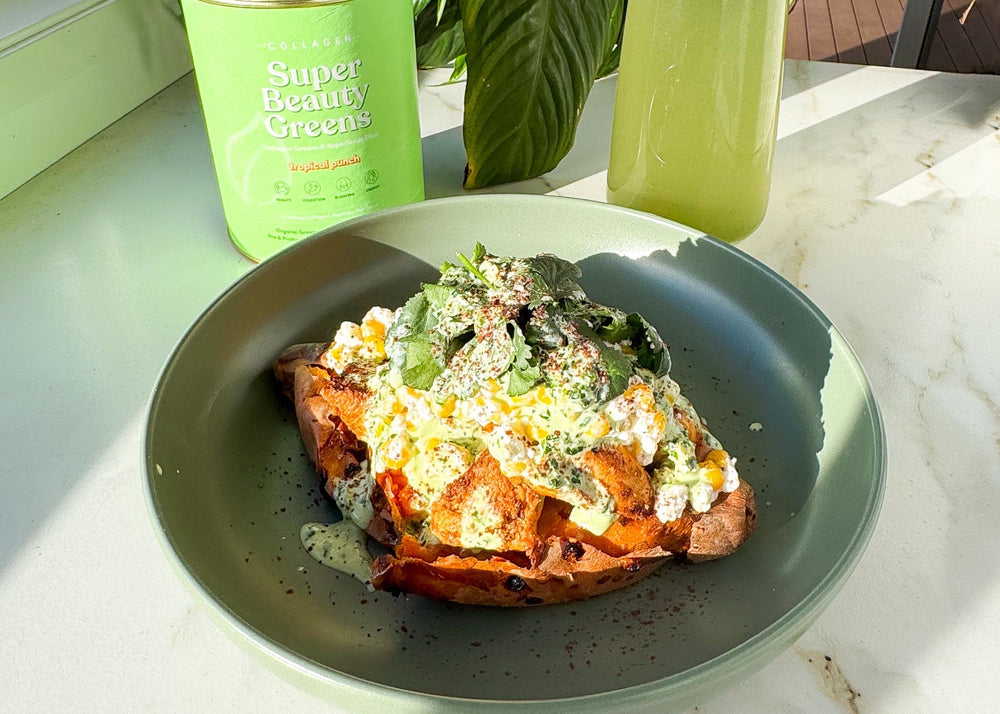 Chicken Stuffed Sweet Potatoes - The Collagen Co.