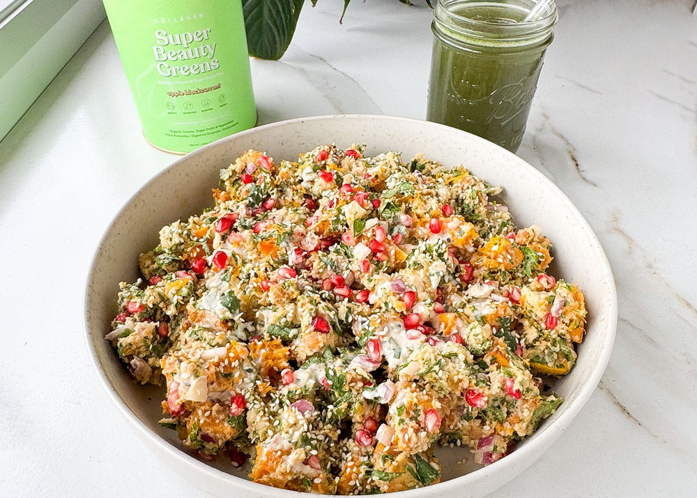 Chickpea Pumpkin Couscous Salad - The Collagen Co.