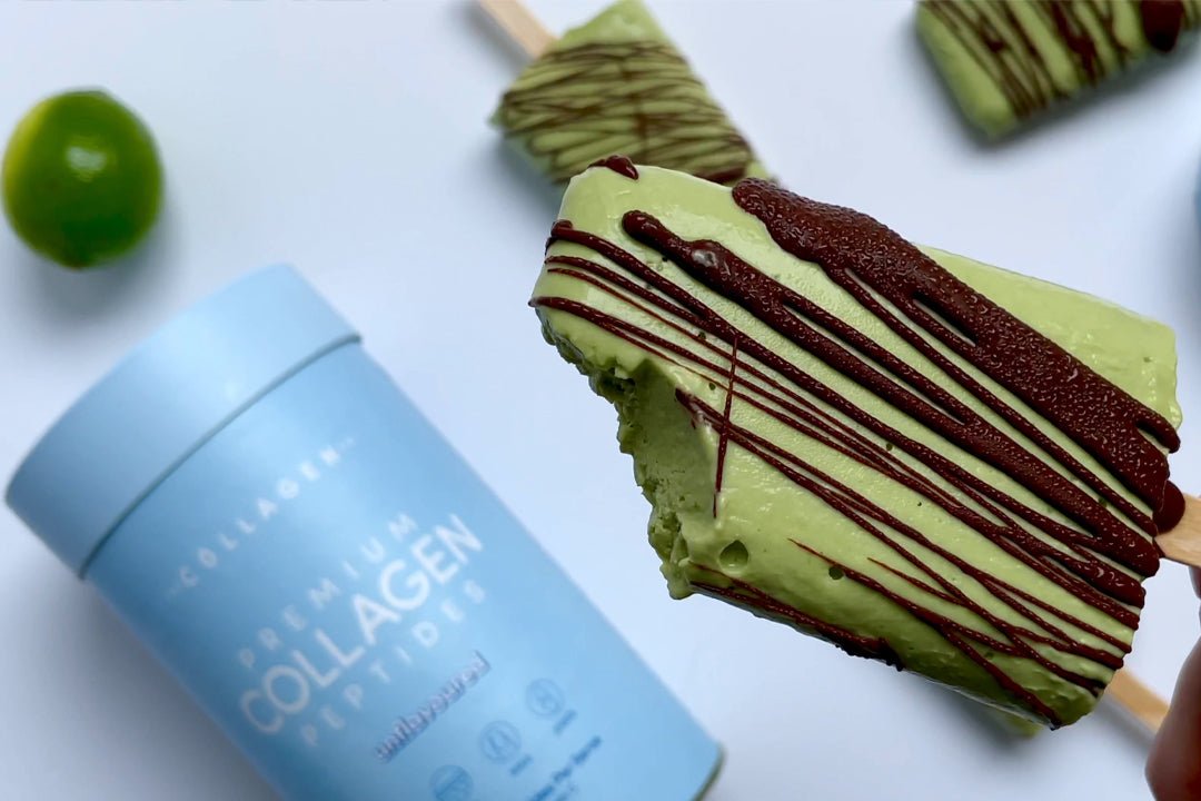 Choc-Lime Collagen Popsicles - The Collagen Co.