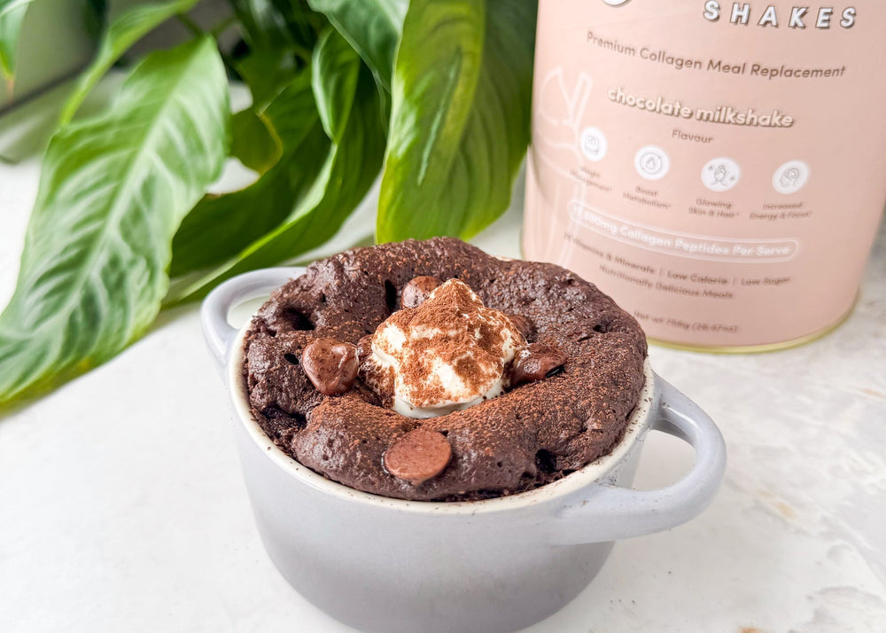 Chocolate Protein Mug Cake - The Collagen Co.
