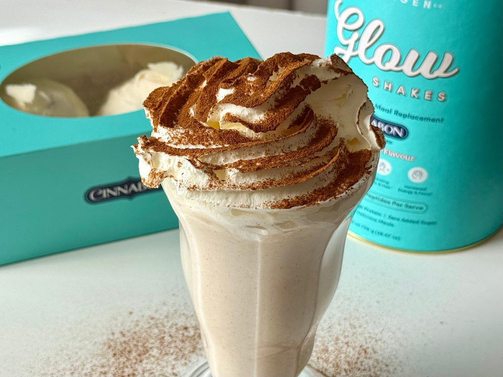 Cinnabon milkshake - The Collagen Co.