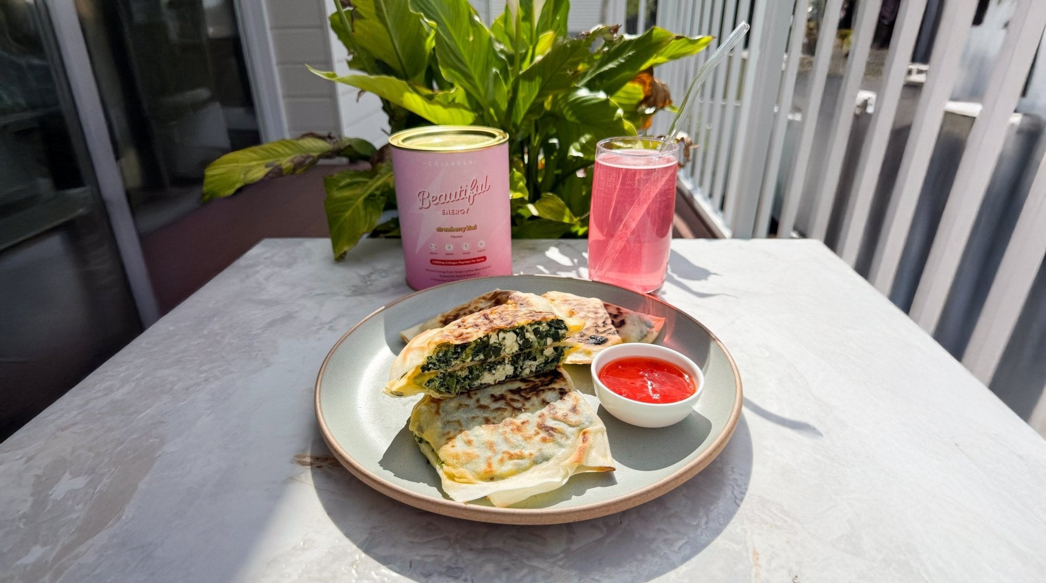 Feta Spinach Gozleme - The Collagen Co.