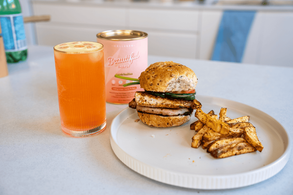 Healthy Chicken Burgers - The Collagen Co.