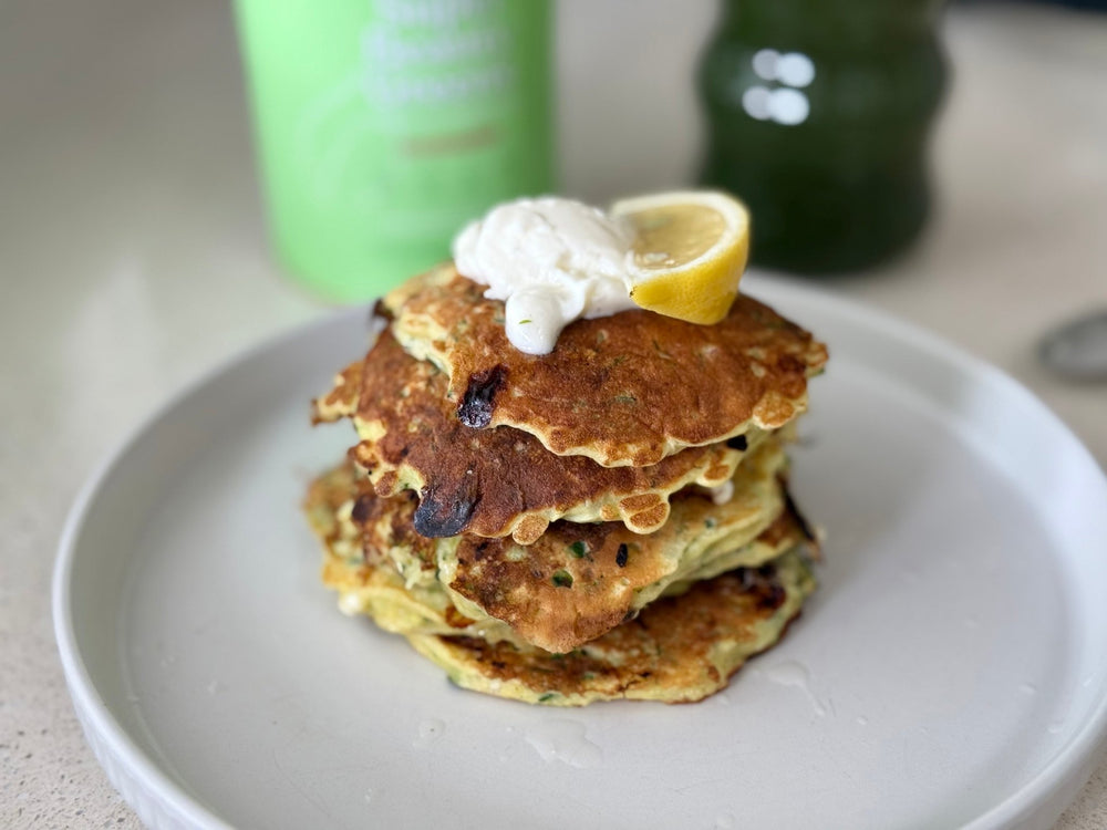 High Protein Zucchini Fritters - The Collagen Co.
