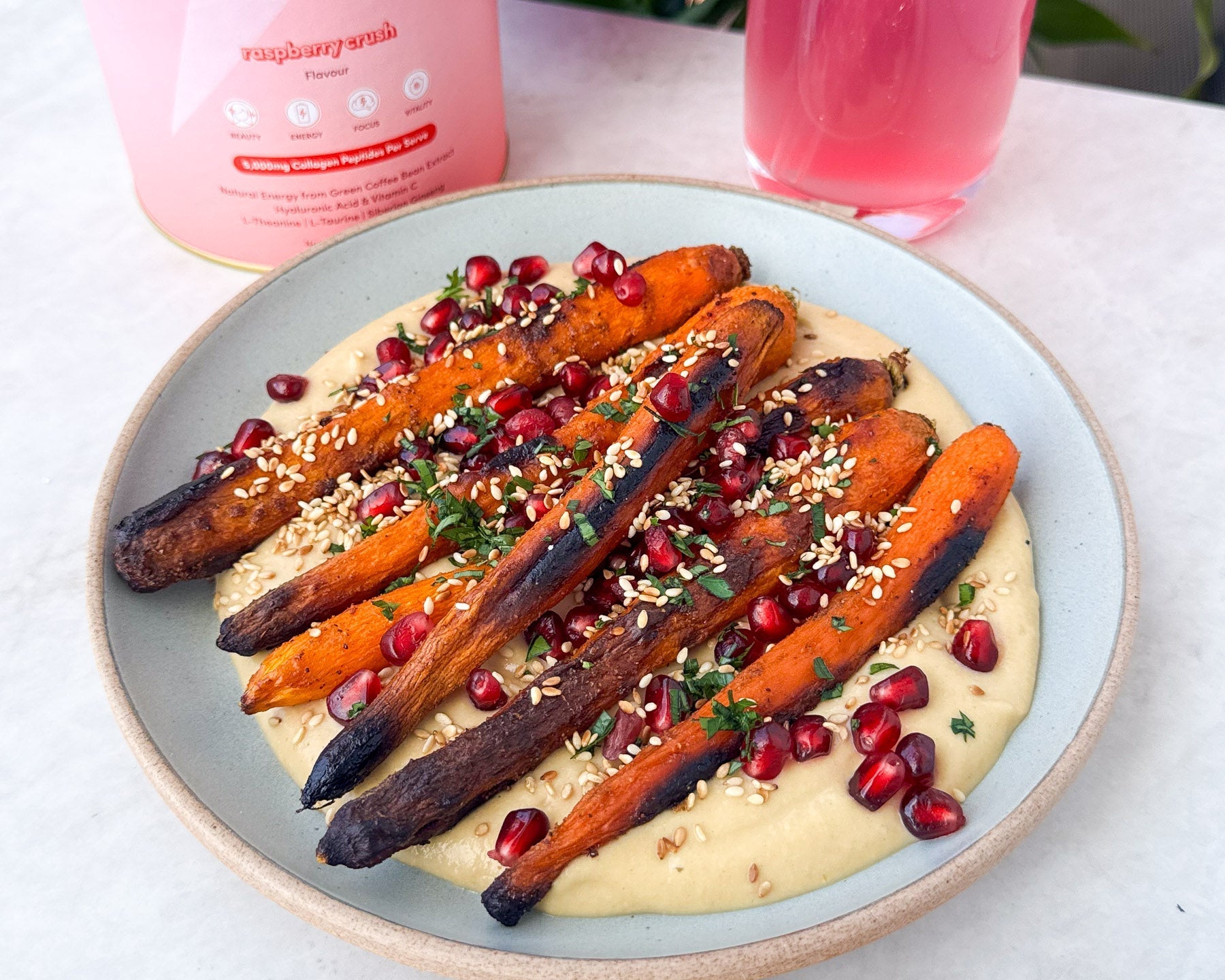 Honey Roasted Carrots - The Collagen Co.