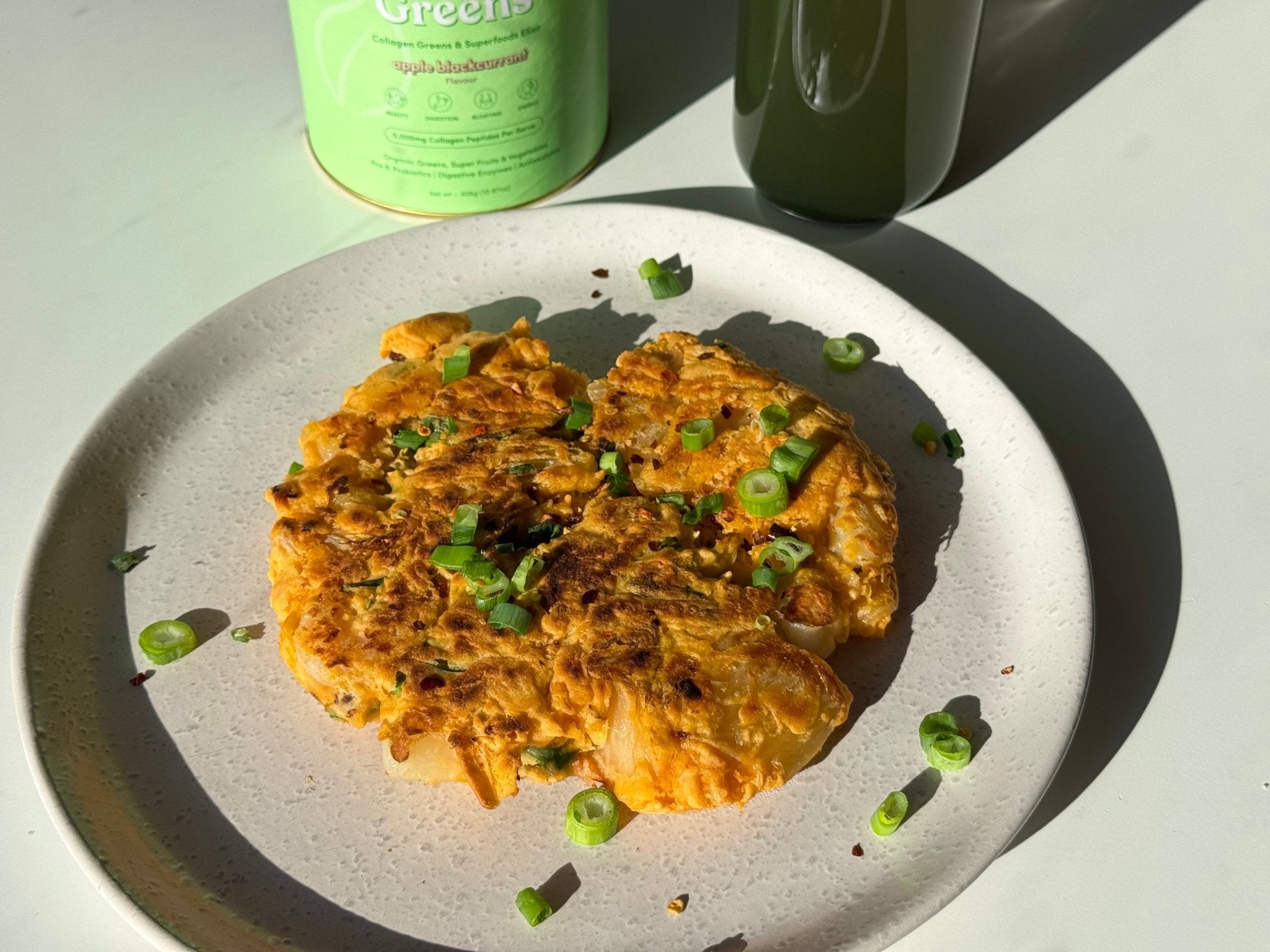 Kimchi Seafood Pancake - The Collagen Co.