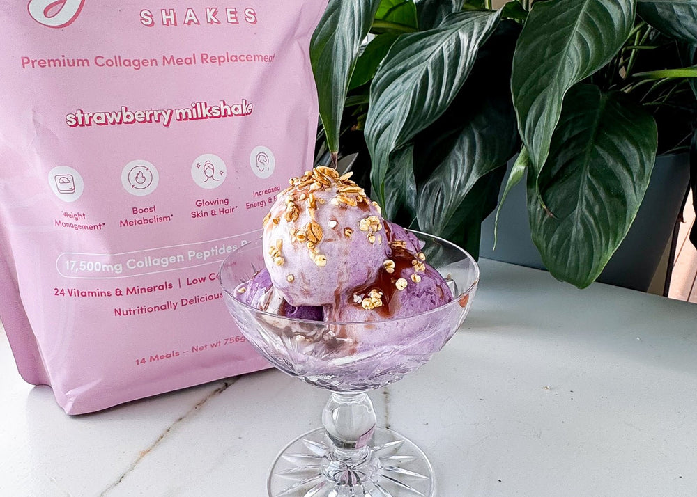 Mixed Berry Ninja Creami Protein Ice Cream - The Collagen Co.