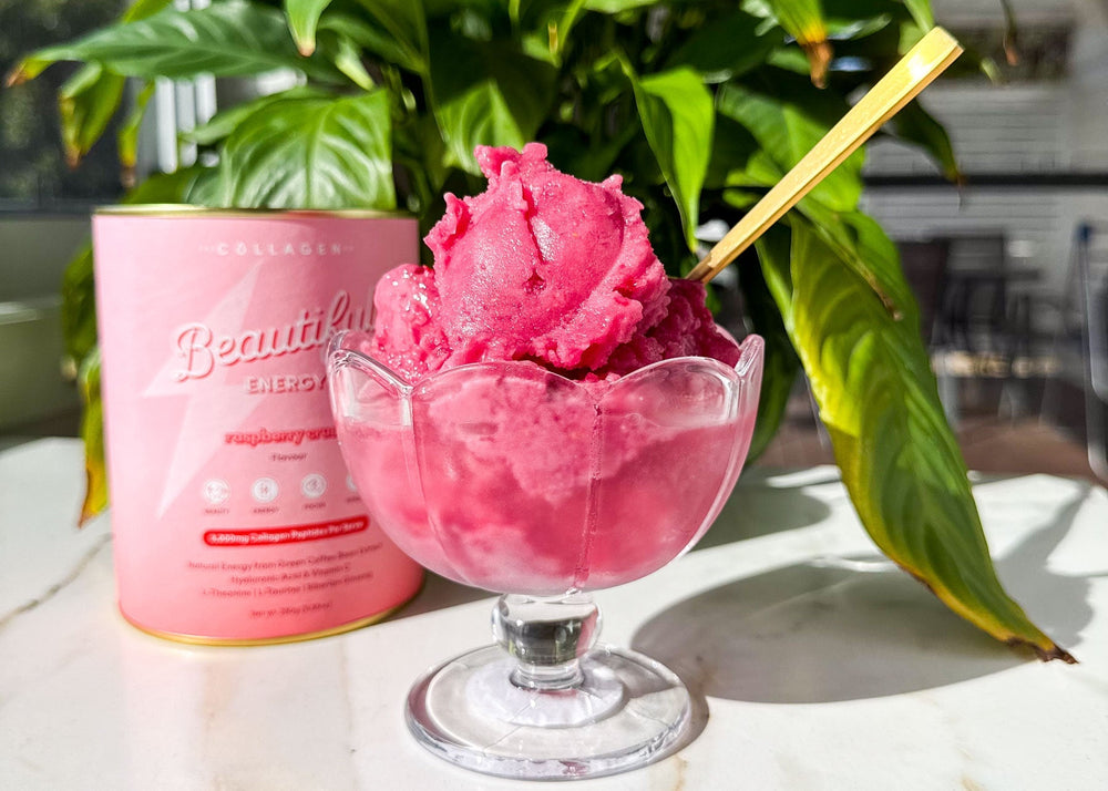 Raspberry Slushies - The Collagen Co.