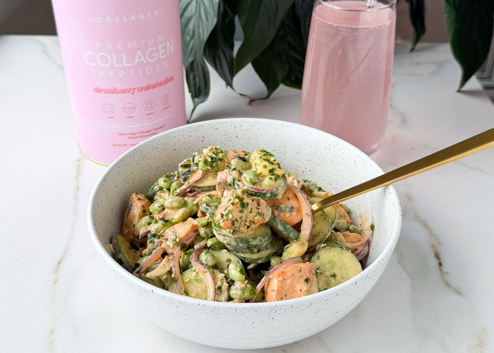 Salmon Sushi Salad - The Collagen Co.