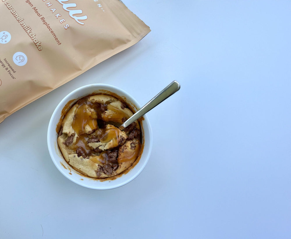 Salted Caramel Lava Cake - The Collagen Co.