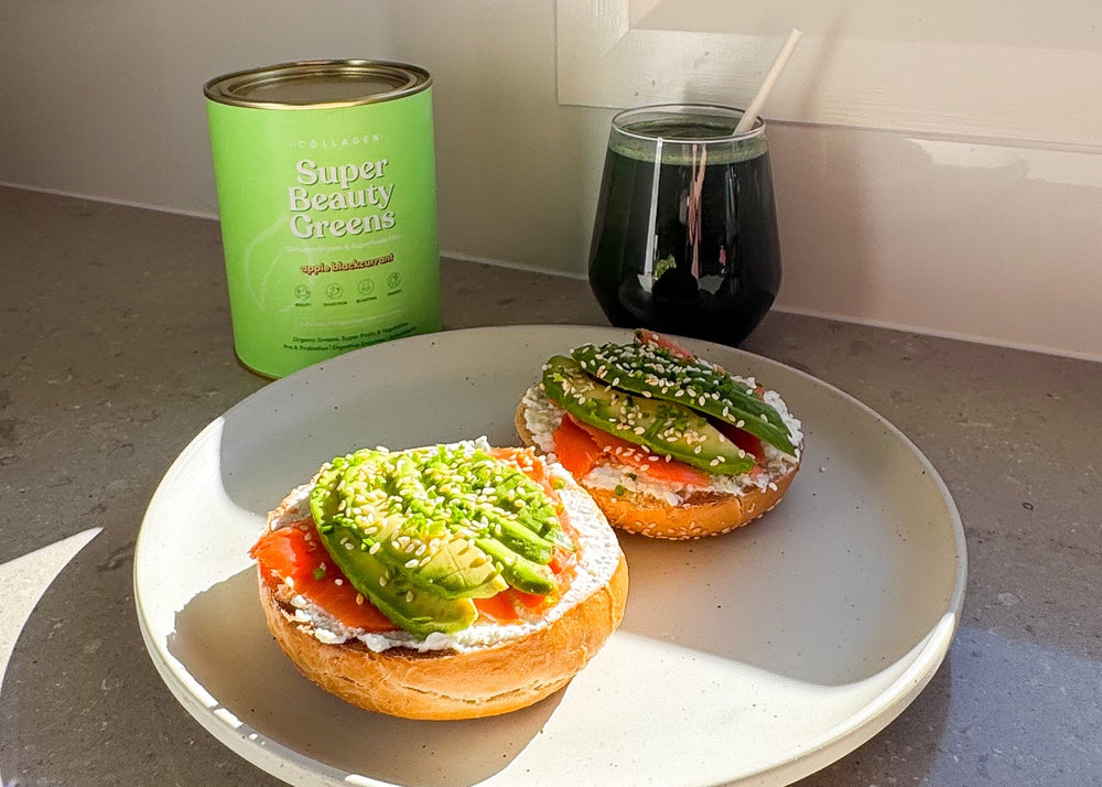 Smoked Salmon Bagel - The Collagen Co.