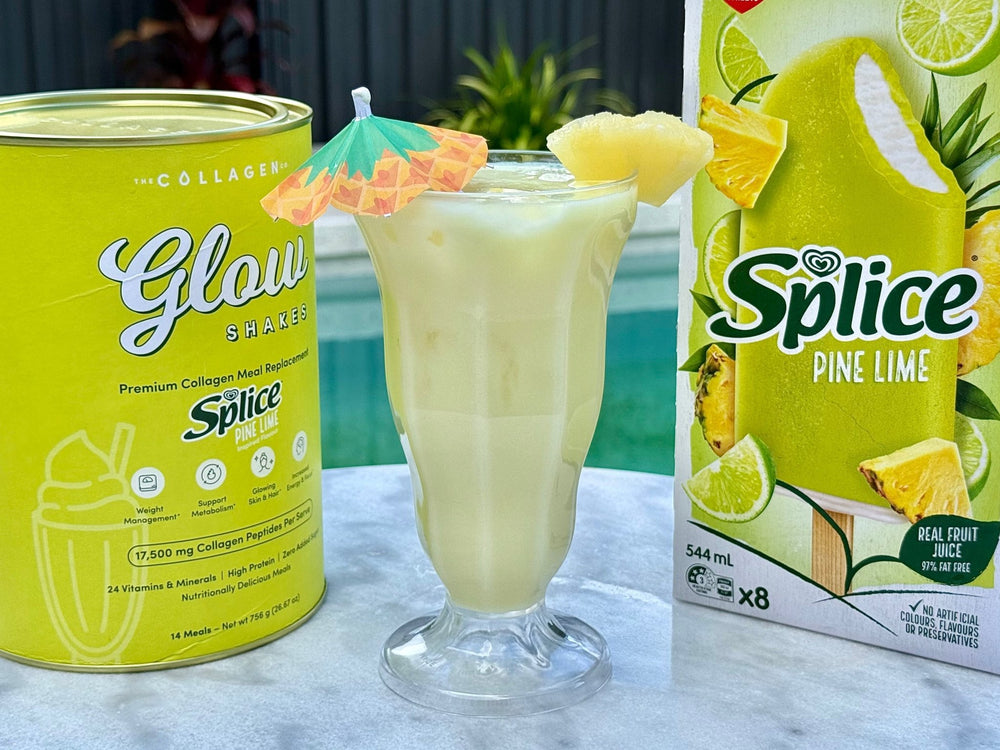 Splice Pine Lime Milkshake - The Collagen Co.