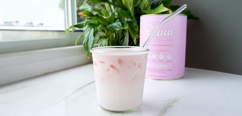 Strawberry Coconut Cloud Drink - The Collagen Co.