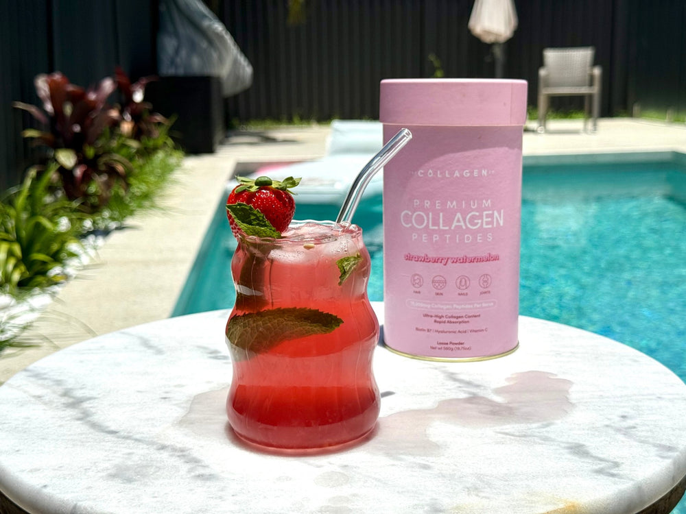 Strawberry Watermelon x Hibiscus Lemonade - The Collagen Co.