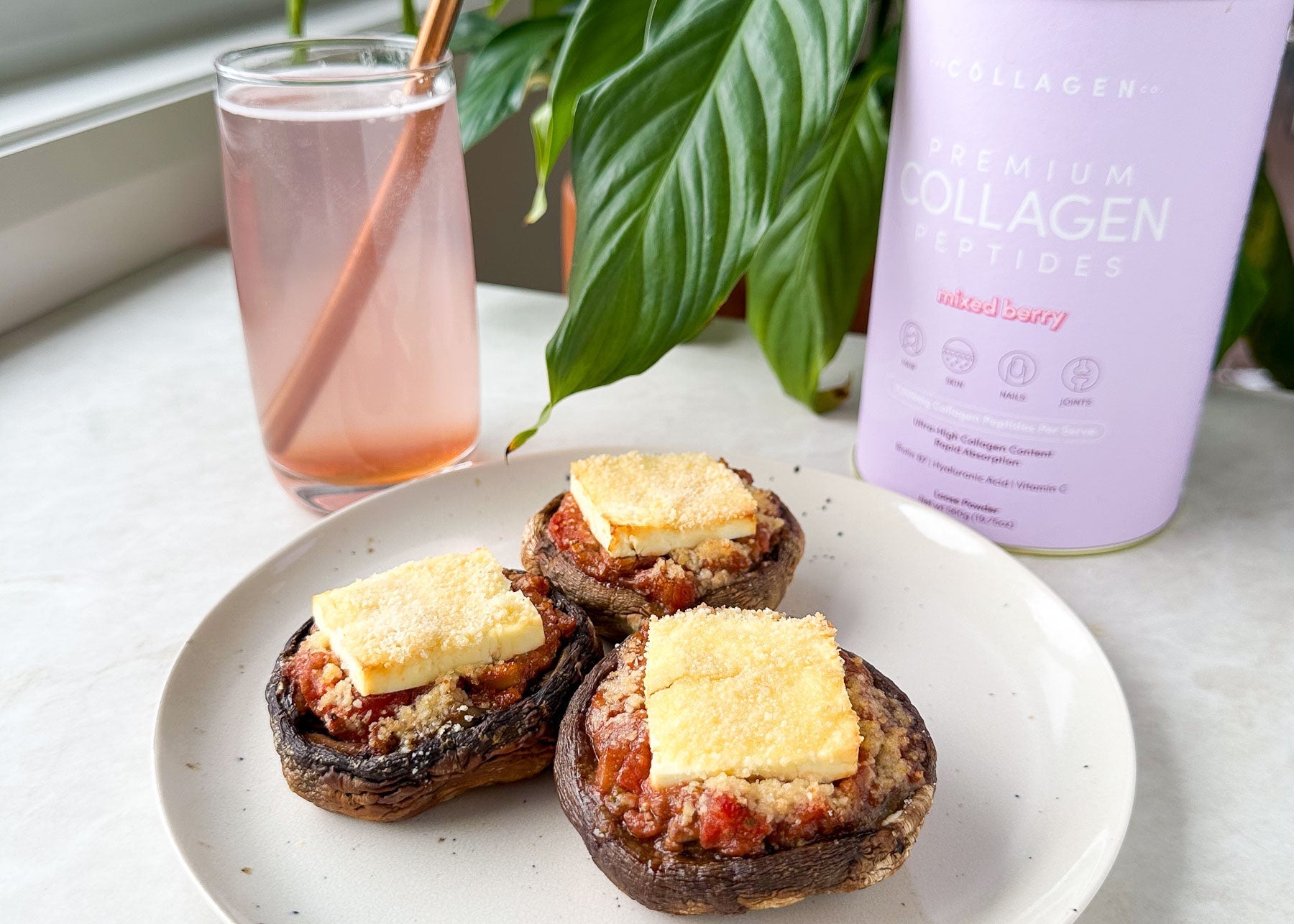 Stuffed Mushrooms - The Collagen Co.