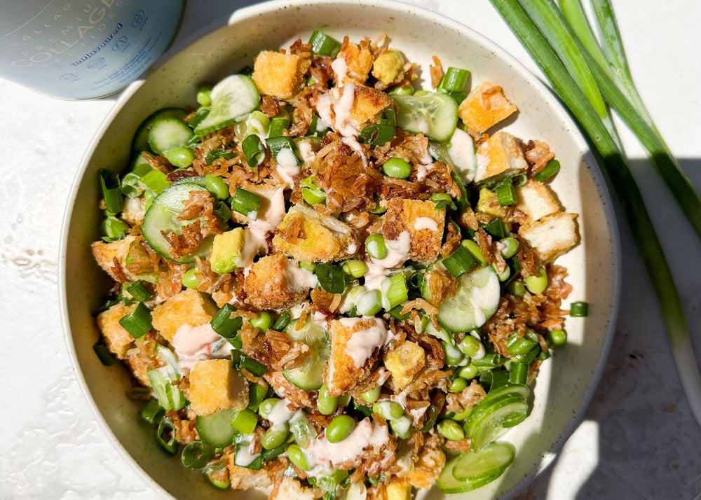 Sweet Chilli Crispy Rice Salad - The Collagen Co.