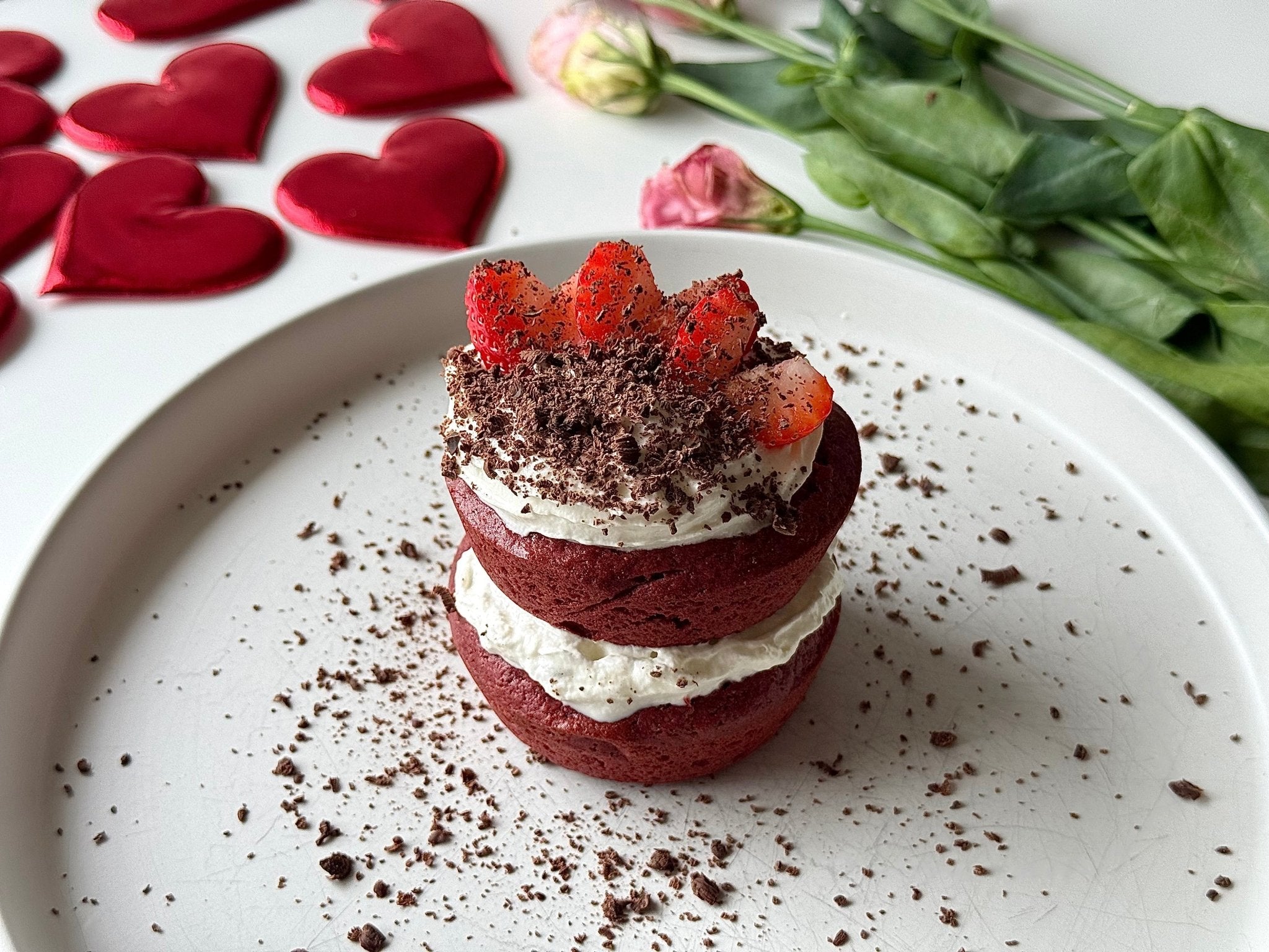 Valentine's Mini Red Velvet Cake - The Collagen Co.