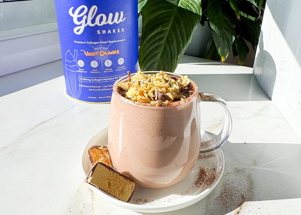 Violet Crumble Hot Choc - The Collagen Co.