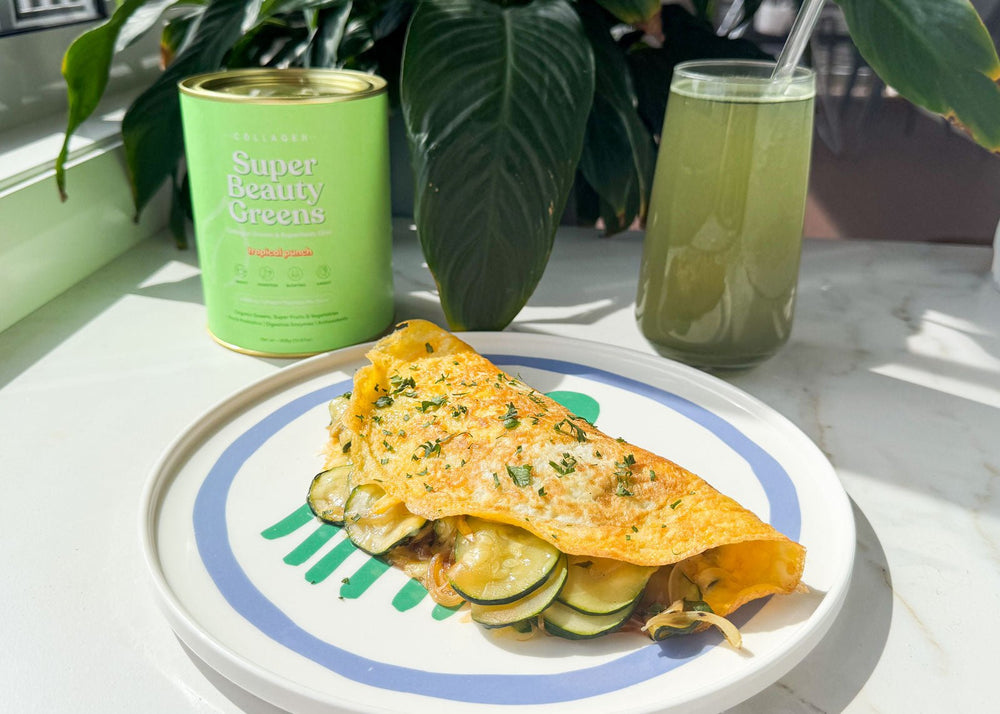 Zucchini Omelette - The Collagen Co.