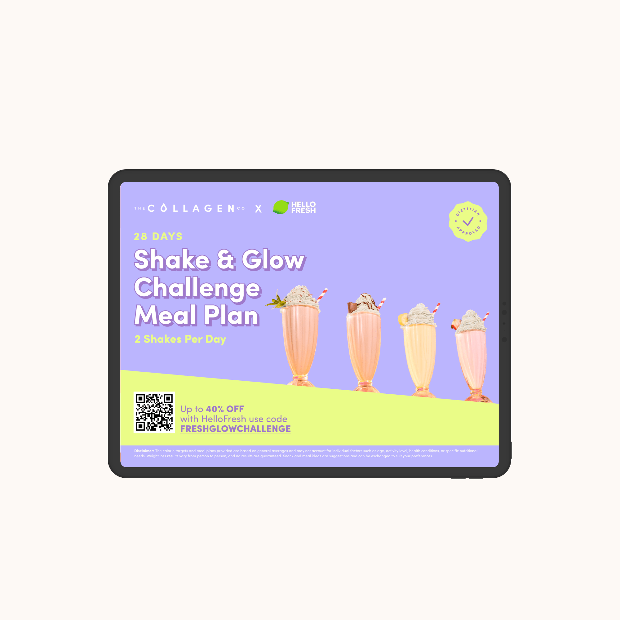 28 Day Meal Plan - The Collagen Co.