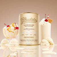 Vanilla Ice Cream Glowtein High Protein & Fibre Shake - 700g