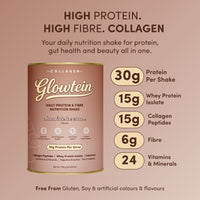 Chocolate Ice Cream Glowtein High Protein & Fibre Shake - 700g