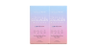 Two pastel-colored boxes of collagen supplements with elegant typography, promoting skin beauty and wellness benefits.