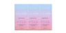Three pastel gradient boxes labeled "Collagen Beauty Glow," suggesting a collagen supplement for skin health and beauty enhancement.