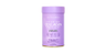 Purple container of collagen powder labeled for beauty supplements.