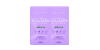 Two purple collagen supplement boxes with white text detailing product benefits for beauty and wellness.
