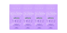 Four purple collagen supplement containers with white text, promoting beauty benefits. Perfect for skincare and anti-aging.