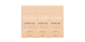 Collagen supplement box with elegant design, featuring gold text and peach background, highlighting beauty and skin health benefits.