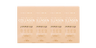 Collagen supplement box on a peach background featuring beauty and wellness benefits in elegant gold lettering.