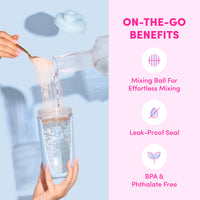 Pink Collagen Protein Shaker - 600ml