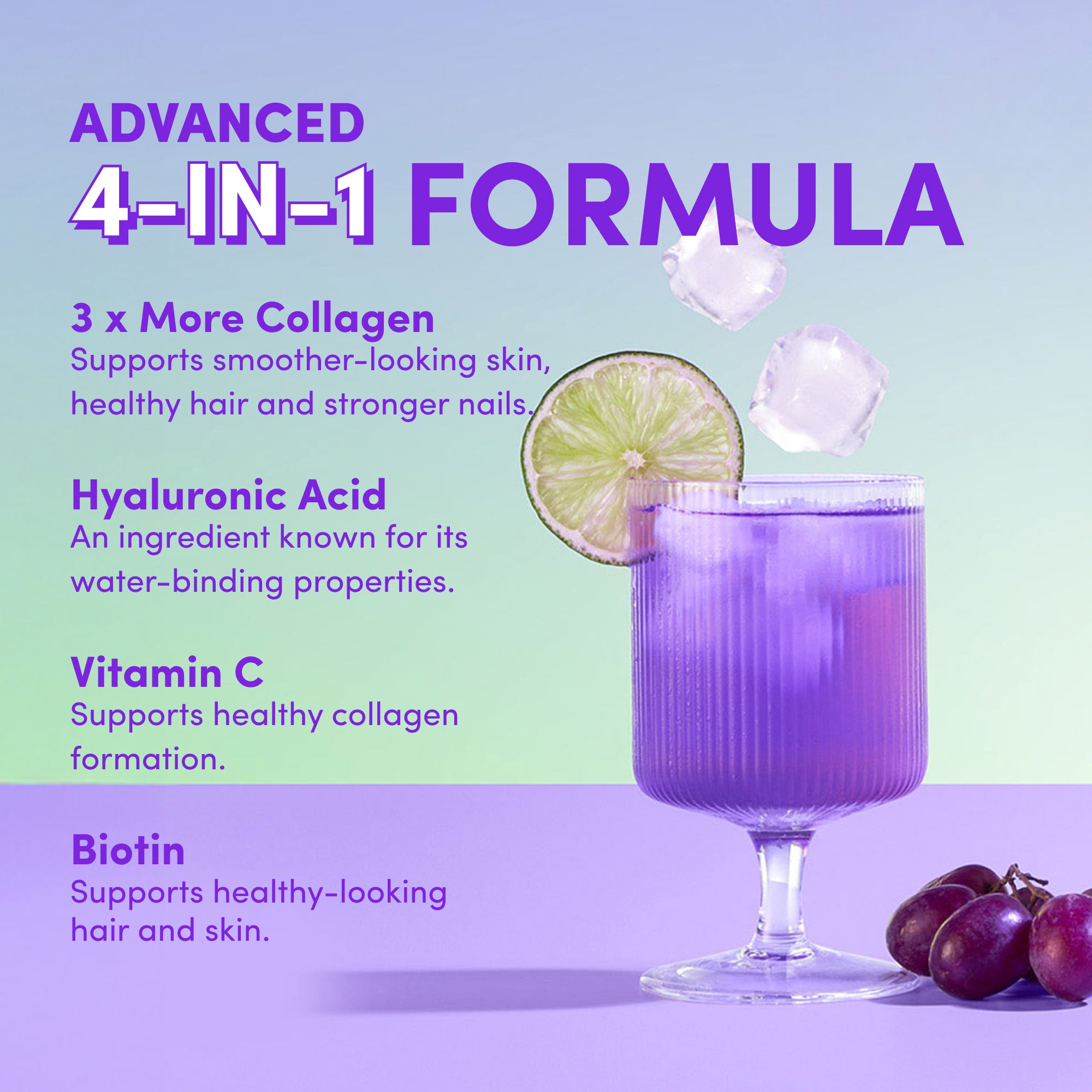 Purple Grape Collagen Sachets - 280g