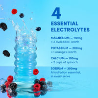 Berry Frost Hydraglow Collagen Electrolytes Sachets - 210g - The Collagen Co.