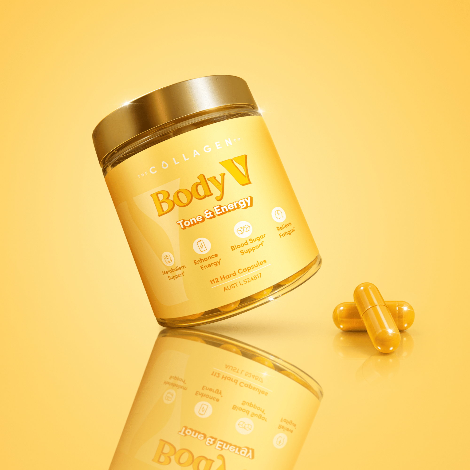 Body V - Tone & Energy - 112 capsules - The Collagen Co.