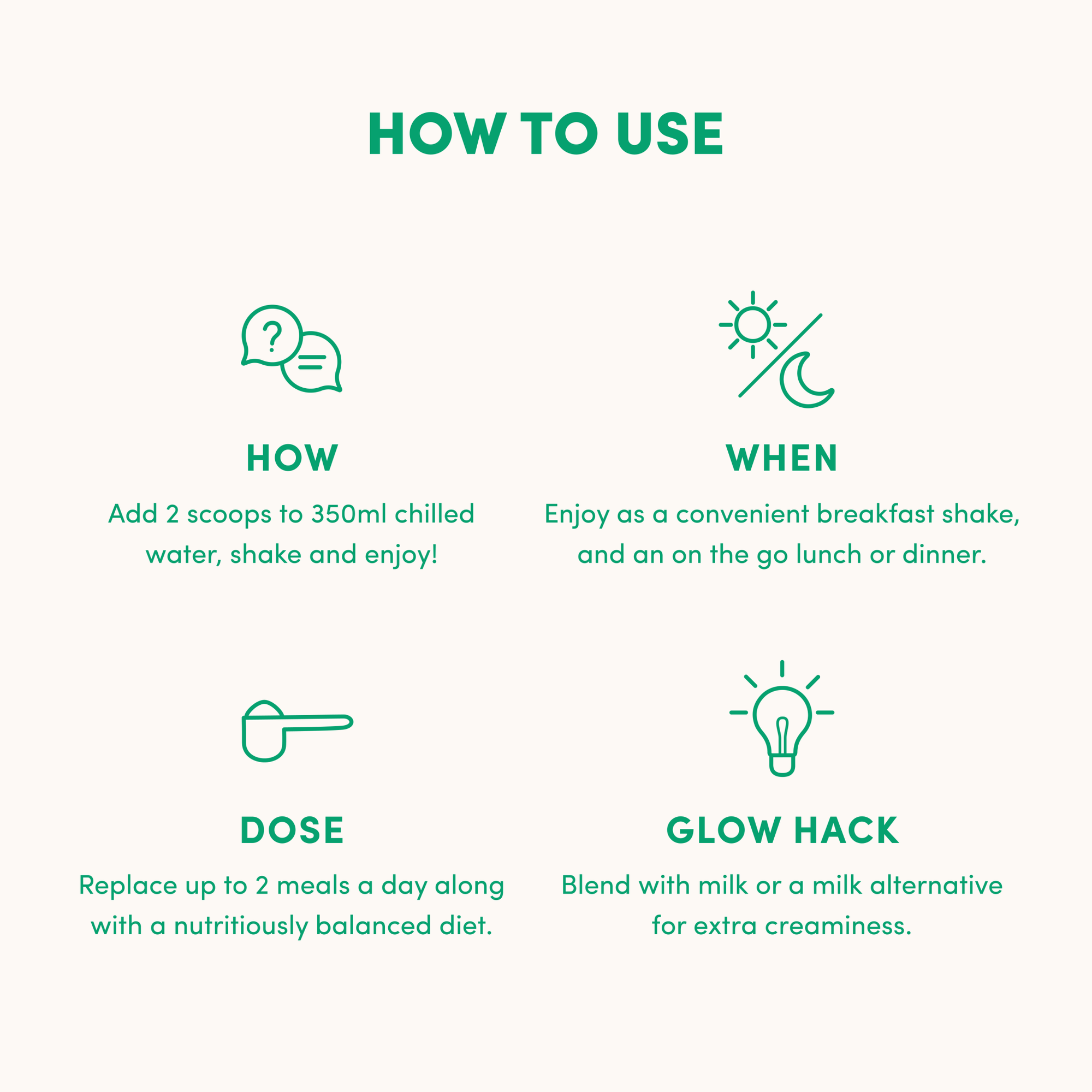 Choc - Mint Collagen Meal Replacement - 784g - The Collagen Co.