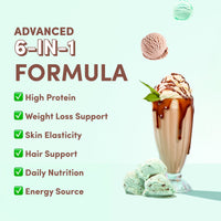 Choc-Mint Collagen Meal Replacement - 784g - The Collagen Co.