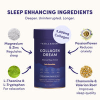 Collagen Dream Advanced Sleep Formula Hot Chocolate - 420g - The Collagen Co.