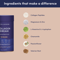 Collagen Dream Advanced Sleep Formula Hot Chocolate - 420g - The Collagen Co.