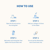 Collagen Protein Shaker - 600ml - The Collagen Co.