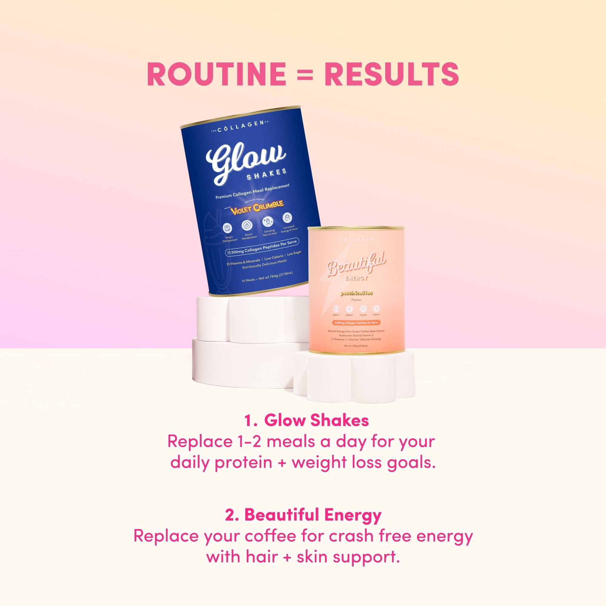 Energy Meets Glow Bundle - The Collagen Co.